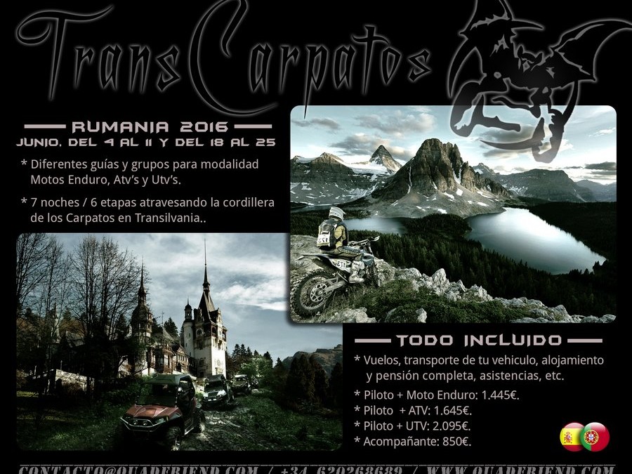 Transcarpatos 2016. Junio, del 4 al 11 y del 18 al 25