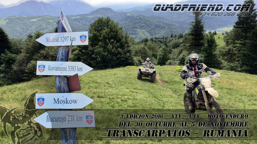 3ª Expedición 2016 Transcarpatos Rumanía.